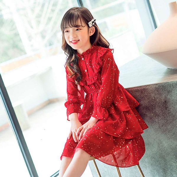 net 2020 spring new girls' drs red chiffon skirt for children b3elsop1, Red;yellow
net 2020 spring new girls' drs red chiffon skirt for children b3elsop1, Red;yellow