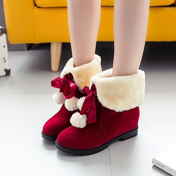 winter wool boots, short boots, girl's thicker wool elementary and middle school students'warm snow boots1, Black
winter wool boots, short boots, girl's thicker wool elementary and middle school students'warm snow boots1, Black