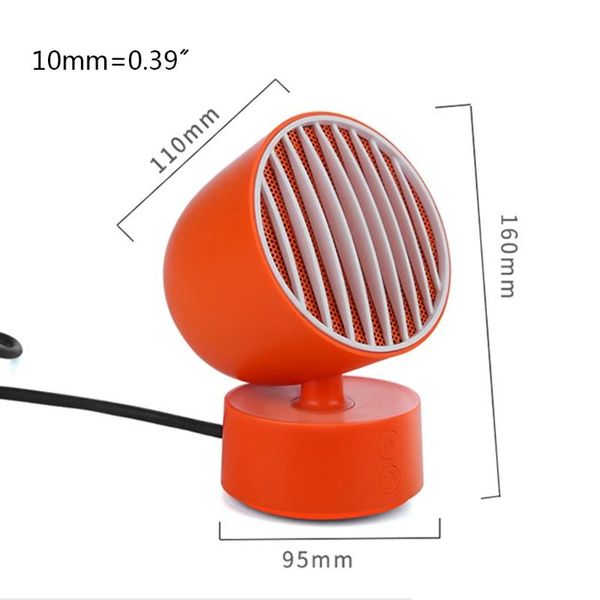 mini portable us plug electric fan heater overheat protection energy efficient m6cb 
mini portable us plug electric fan heater overheat protection energy efficient m6cb