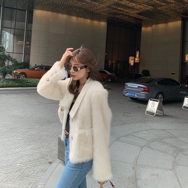 entrance to 2020 full winter tuscan royal thick leather lamb short lapel female jacket warm jackets pmql, Black
entrance to 2020 full winter tuscan royal thick leather lamb short lapel female jacket warm jackets pmql, Black