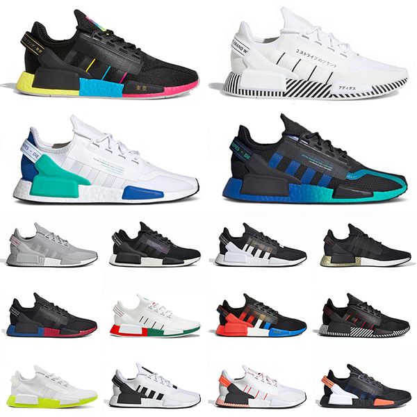 2021 new nmd r1 v2 runner shoes men women running sneakers black white blue orange metallic gold paris aqua bred trainers, White;red
2021 new nmd r1 v2 runner shoes men women running sneakers black white blue orange metallic gold paris aqua bred trainers, White;red