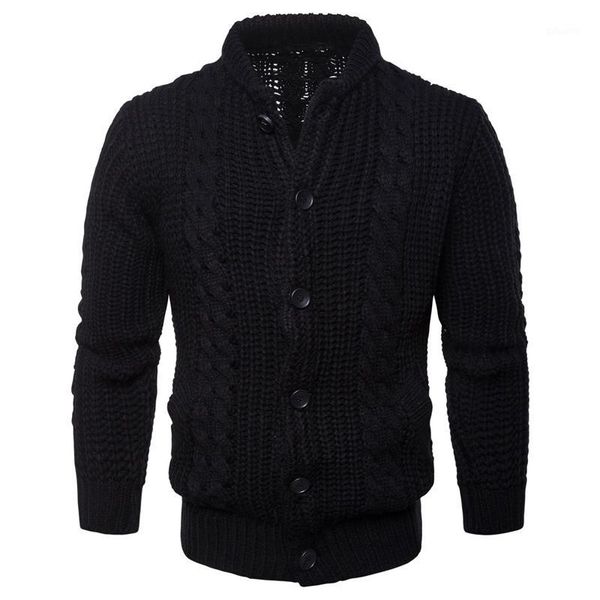 2019 fashion style mens thick long sleeve writhing sweaters casual stand-collar mens knitted outerwear coats1, White;black
2019 fashion style mens thick long sleeve writhing sweaters casual stand-collar mens knitted outerwear coats1, White;black
