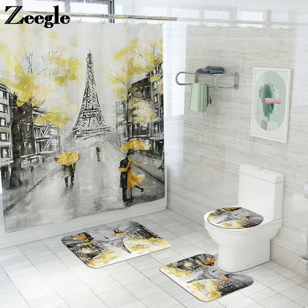 bath mats zeegle mat and shower curtain set microfiber toilet carpet absorbent bathroom non-slip foot