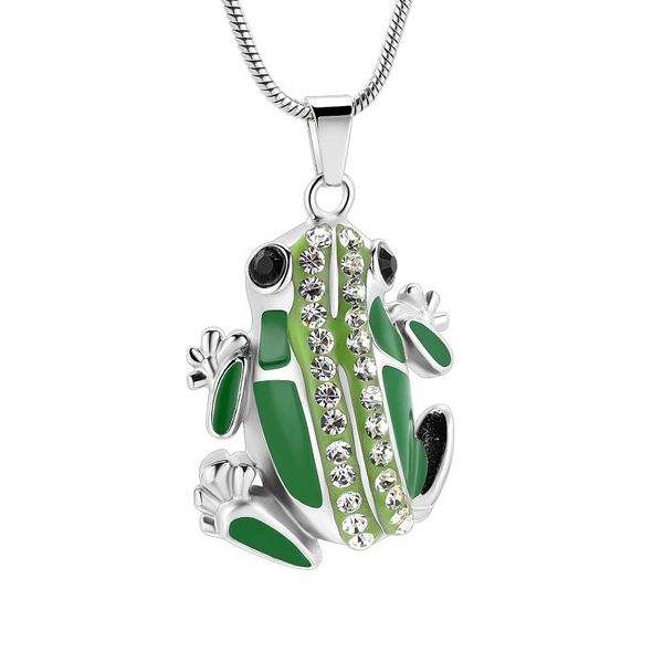 chains ijd11969 cremation jewelry frog shape urn necklace ashes keepsake holder memorial sweater, Silver
chains ijd11969 cremation jewelry frog shape urn necklace ashes keepsake holder memorial sweater, Silver