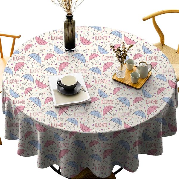 round tablecloth for kitchen dining tablecute colorful swirled valentines hearts love texts pastel polka dotted pattern
round tablecloth for kitchen dining tablecute colorful swirled valentines hearts love texts pastel polka dotted pattern