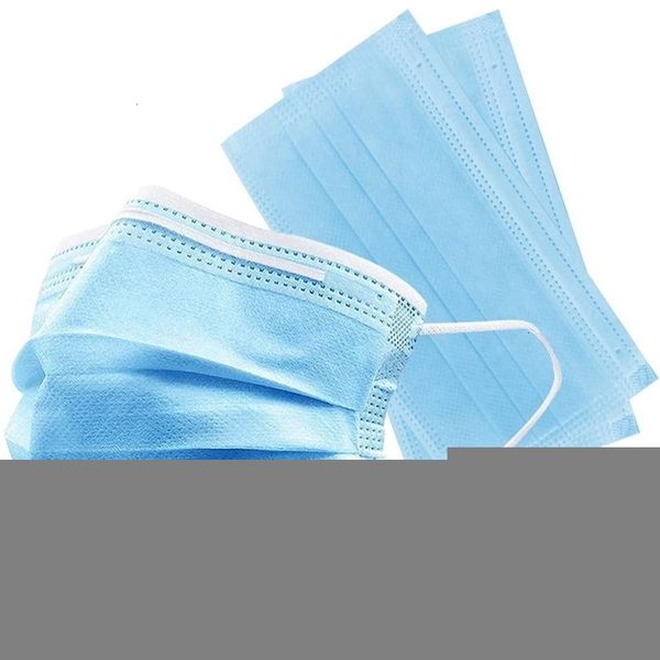 protection unisexdisposable shipping non-woven and 3-layer personal health mask with earloop mouth fa