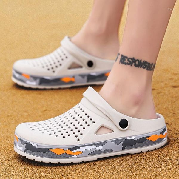 slippers 2021 summer beach shoes men's hole fashion trend breathable non-slip sandals camouflage1, Black
slippers 2021 summer beach shoes men's hole fashion trend breathable non-slip sandals camouflage1, Black