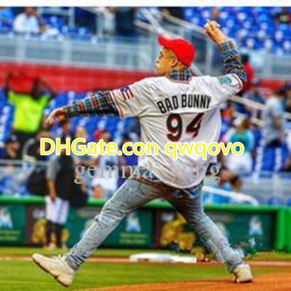 men's maimi bad bunny baseball jersey white with puerto rico flag full stitched shirt size s-4xl, Blue;black
men's maimi bad bunny baseball jersey white with puerto rico flag full stitched shirt size s-4xl, Blue;black