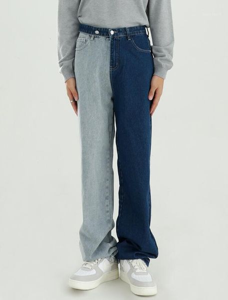 2020 hip hop stitching color jeans men streetwear vintage fashion casual straight denim pants man denim trousers w12001, Blue
2020 hip hop stitching color jeans men streetwear vintage fashion casual straight denim pants man denim trousers w12001, Blue
