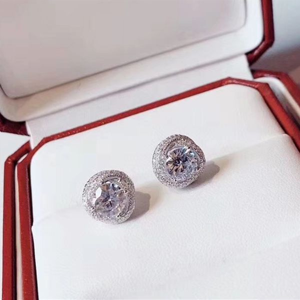 fashion classic rotating series four prong design stud earrings luxury sterling silver gold plated diamond stud earrings ing, Red;brown
fashion classic rotating series four prong design stud earrings luxury sterling silver gold plated diamond stud earrings ing, Red;brown