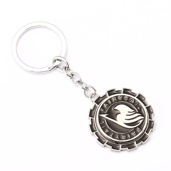 fairy tail keychain rotatable key rings holder for gift chaveiro car key chain anime jewelry souvenir ys114801, Silver
fairy tail keychain rotatable key rings holder for gift chaveiro car key chain anime jewelry souvenir ys114801, Silver