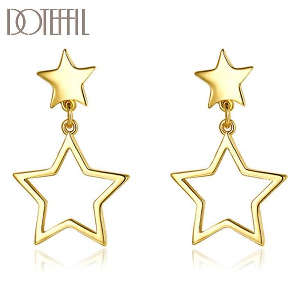 doteffil 925 sterling silver rose gold/18k gold romantic star earring for woman fashion wedding party gift jewelry
doteffil 925 sterling silver rose gold/18k gold romantic star earring for woman fashion wedding party gift jewelry