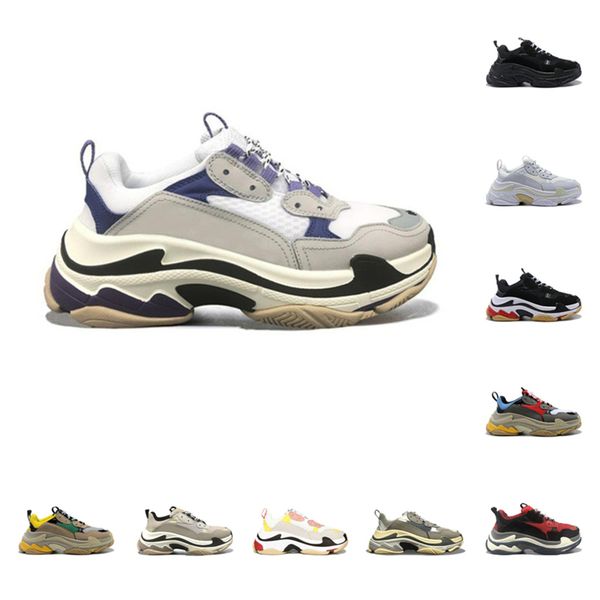 2020 париж повседневная обувь тройные с тренеров skenser dad обувь кроссовки черное нижние мужские женские превосходные частные часть части, Black 
2020 париж повседневная обувь тройные с тренеров skenser dad обувь кроссовки черное нижние мужские женские превосходные частные часть части, Black