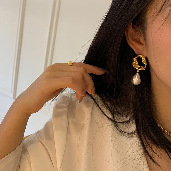 dangle & chandelier brass with 18k gold natural baroque pearl drop earrings punk party gown runway rare korean japan ins boho classic top, Silver
dangle & chandelier brass with 18k gold natural baroque pearl drop earrings punk party gown runway rare korean japan ins boho classic top, Silver
