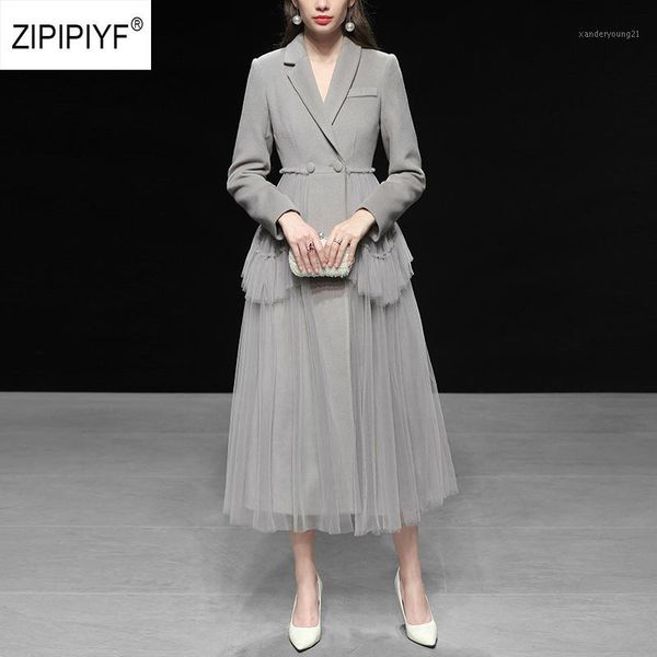 women's wool & blends 2021 autumn winter gray women skirt mesh hem long coat outerwear slim clothes for maxi female ab1001, Black
women's wool & blends 2021 autumn winter gray women skirt mesh hem long coat outerwear slim clothes for maxi female ab1001, Black