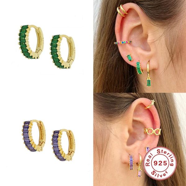 hoop & huggie canner 2ps 8mm 925 sterling silver earrings rainbow cz ear bone piercing buckle earring for women lovers' girl fine jewel, Golden;silver
hoop & huggie canner 2ps 8mm 925 sterling silver earrings rainbow cz ear bone piercing buckle earring for women lovers' girl fine jewel, Golden;silver