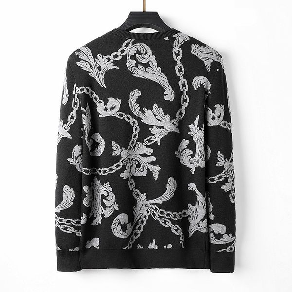 designer men's sweater jacket luxury pullover classic golf warm suit letter casual s44, White;black
designer men's sweater jacket luxury pullover classic golf warm suit letter casual s44, White;black