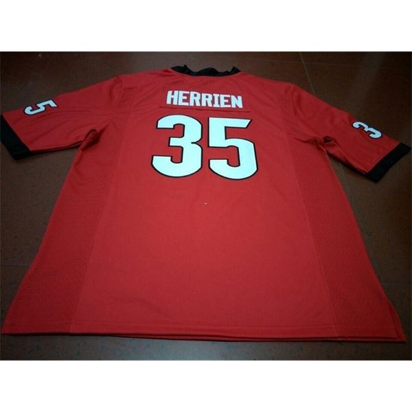 3740 #35 brian herrien georgia bulldogs size s-4xl red black white college jersey or custom any name or number jersey
3740 #35 brian herrien georgia bulldogs size s-4xl red black white college jersey or custom any name or number jersey