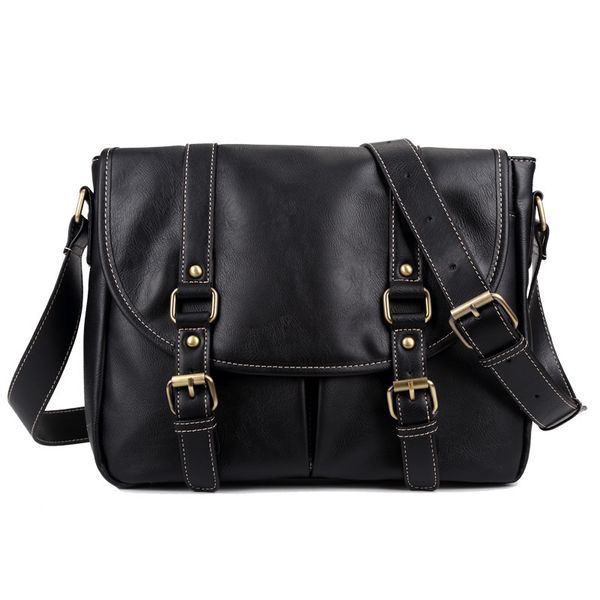casual male shoulder korean simple savage messenger trendy leather bags plutonium business computer bag b5wt, Black;red
casual male shoulder korean simple savage messenger trendy leather bags plutonium business computer bag b5wt, Black;red