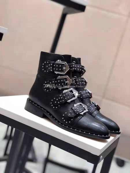 woman paris given women studded leather buckled ankle boots rock roll round toe black calf leather luxury rivets original factory shoes boot
woman paris given women studded leather buckled ankle boots rock roll round toe black calf leather luxury rivets original factory shoes boot