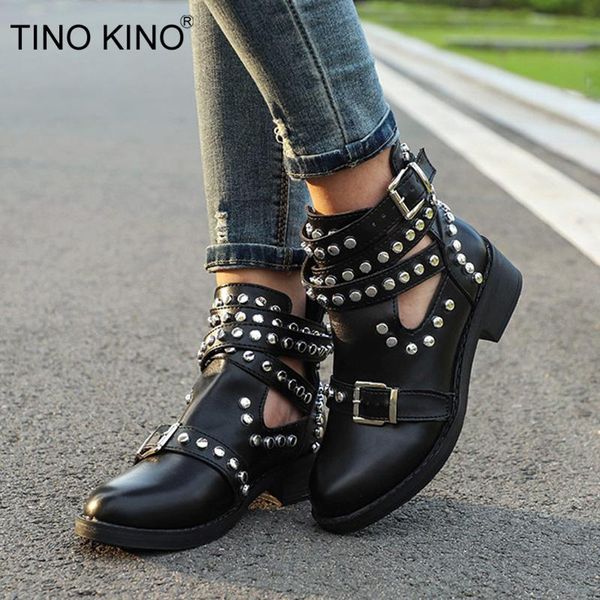 boots women rivet ankle buckle strap gladiator ladies punk motorcycle short boot womens platform shoes chunky heels female, Black
boots women rivet ankle buckle strap gladiator ladies punk motorcycle short boot womens platform shoes chunky heels female, Black