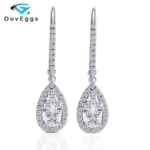 doveggs gold earrings 10k white gold f color moissanite anniversary birthday gifts for women, Silver
doveggs gold earrings 10k white gold f color moissanite anniversary birthday gifts for women, Silver