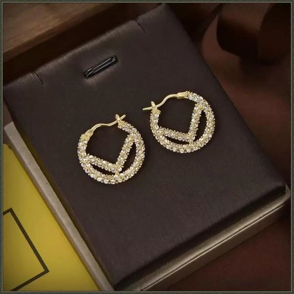 2022 jewelry diamond earrings designer studs earrings fashion f womens knot earring letter golden ear stud boucles d'oreilles, Silver
2022 jewelry diamond earrings designer studs earrings fashion f womens knot earring letter golden ear stud boucles d'oreilles, Silver