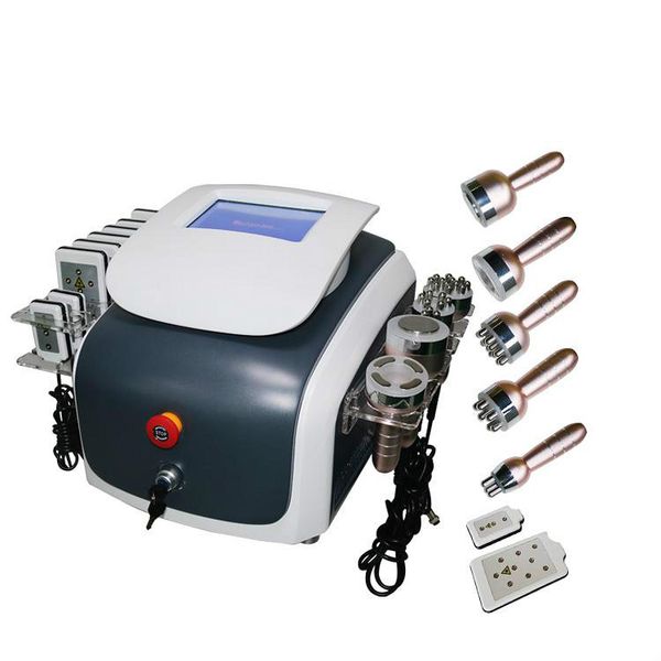 6 in 1 vacuum rf liposuction ultrasonic lipo laser slimming 40k cavitation multipolar biopolar radio frequency face body massage, Black
6 in 1 vacuum rf liposuction ultrasonic lipo laser slimming 40k cavitation multipolar biopolar radio frequency face body massage, Black