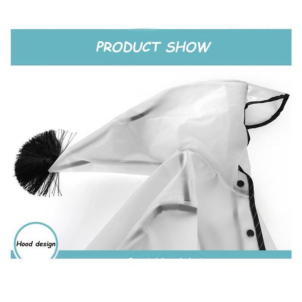 wholesale custom good quality fashion kids half transparent clear plastic raincoats wholesal bbyysx
wholesale custom good quality fashion kids half transparent clear plastic raincoats wholesal bbyysx