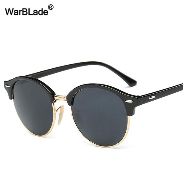 sunglasses warblade fashion semi-rimless women men vintage classic brand designer sun glasses uv400 eyewear, White;black
sunglasses warblade fashion semi-rimless women men vintage classic brand designer sun glasses uv400 eyewear, White;black