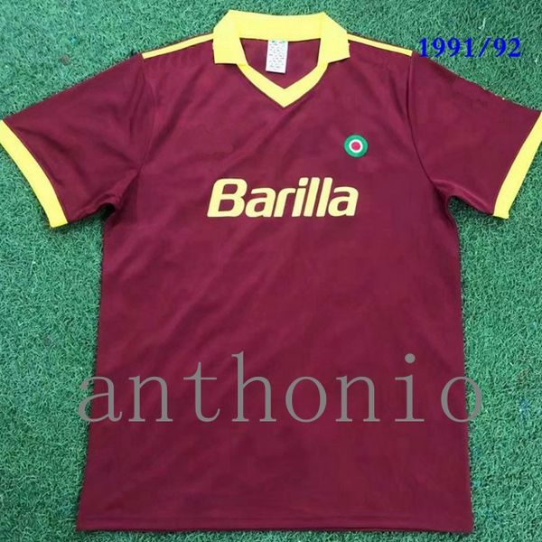 1991/92 ретро romas soccer jerseys 1989/90 футбольная рубашка totti batistuta candela montella classic classic memremous thailand calach mag, Black;yellow
1991/92 ретро romas soccer jerseys 1989/90 футбольная рубашка totti batistuta candela montella classic classic memremous thailand calach mag, Black;yellow
