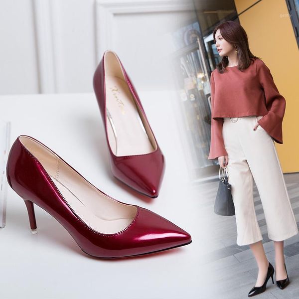 ladies small fresh high heels pointed stiletto women's shoes black professional work shoes wild pumps concise single1
ladies small fresh high heels pointed stiletto women's shoes black professional work shoes wild pumps concise single1