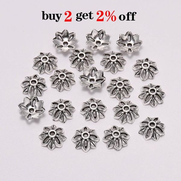 20pcs lot 10mm 8 petals hollow out flower loose sparer apart torus end bead caps for diy jewelry making findings h jllzhl, Silver
20pcs lot 10mm 8 petals hollow out flower loose sparer apart torus end bead caps for diy jewelry making findings h jllzhl, Silver