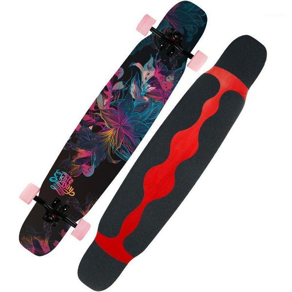 skateboarding dancing longbard women long board dance 118cm beginner pu wheels sliding road girls colorful 1
skateboarding dancing longbard women long board dance 118cm beginner pu wheels sliding road girls colorful 1