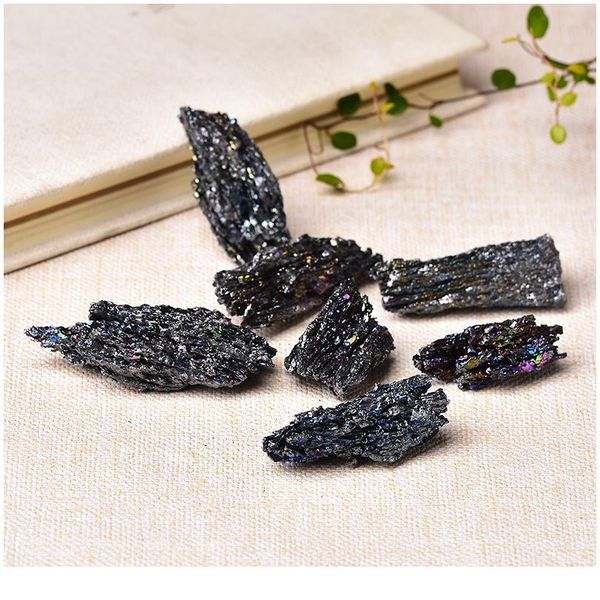 2pc natural colourful sil mineral specimen natural carbide quartz ornaments healing stone decor teaching specimens d qylkup, Black
2pc natural colourful sil mineral specimen natural carbide quartz ornaments healing stone decor teaching specimens d qylkup, Black
