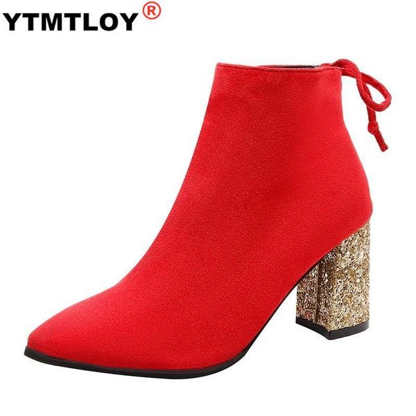 women shoes winter autumn women botas shoes casual gold high heels warm ankle boots mujer zapatos, Black
women shoes winter autumn women botas shoes casual gold high heels warm ankle boots mujer zapatos, Black