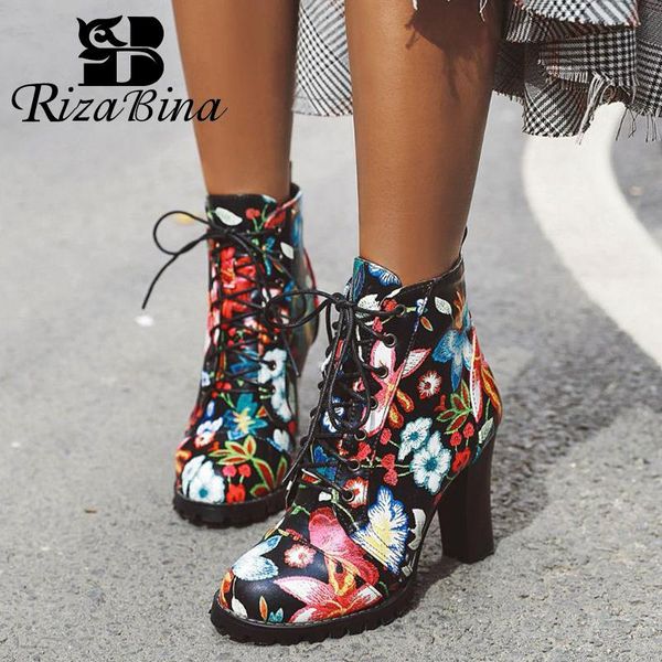 boots rizabina 2021 winter women plus size 33-48 platform ankle club fashion flower square heel short boot daily office footwear, Black
boots rizabina 2021 winter women plus size 33-48 platform ankle club fashion flower square heel short boot daily office footwear, Black