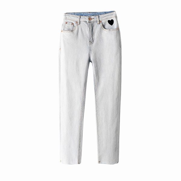 i0076 - korean women's clothing 2020 spring and autumn new love pocket decoration slim jeans for women, Blue
i0076 - korean women's clothing 2020 spring and autumn new love pocket decoration slim jeans for women, Blue