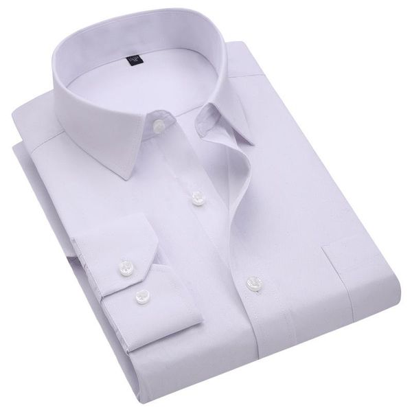 men's casual shirts autumn long sleeve shirt business no iron pocket solid color loose with fat plus size nx5284, White;black
men's casual shirts autumn long sleeve shirt business no iron pocket solid color loose with fat plus size nx5284, White;black