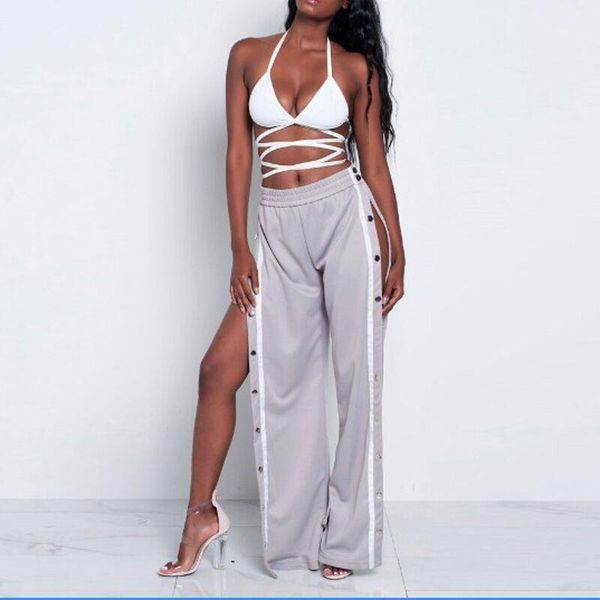 loose pants rushed palazzo european version 2020 new spring and summer rivets buckles forks nine-color wide-leg1, Black;white
loose pants rushed palazzo european version 2020 new spring and summer rivets buckles forks nine-color wide-leg1, Black;white
