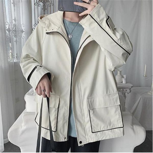 men's jackets autumn original fashion long sleeve solid color loose men streetwear casual hip hop homme work outwear coat, Black;brown
men's jackets autumn original fashion long sleeve solid color loose men streetwear casual hip hop homme work outwear coat, Black;brown