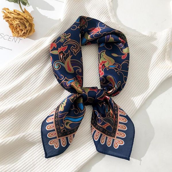 Lady Hair Scarf Summer Silk Square Print Scarf Fashion Women Bandana Designer Neck Cravat Headkerchief Summer New, Blue;gray
Lady Hair Scarf Summer Silk Square Print Scarf Fashion Women Bandana Designer Neck Cravat Headkerchief Summer New, Blue;gray