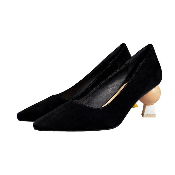 pumps 2021 natural sheep suede building block heels profiled woman wedding shoes wtb4, Black
pumps 2021 natural sheep suede building block heels profiled woman wedding shoes wtb4, Black