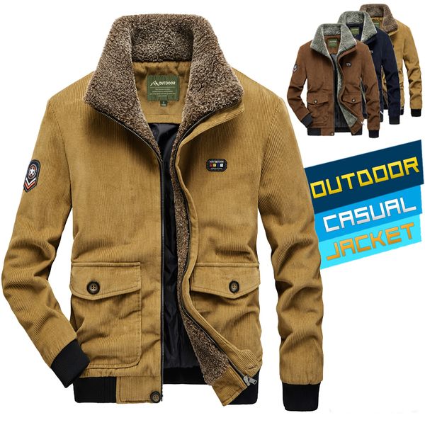jackets 2020 men's new military bomber wool thick outerwear velvet jacket 4ck2, Black;brown
jackets 2020 men's new military bomber wool thick outerwear velvet jacket 4ck2, Black;brown