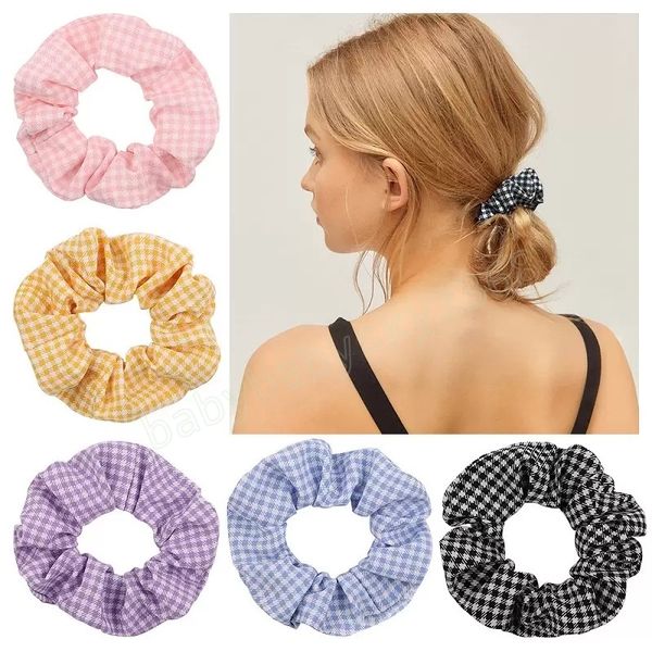 girls ladies plaid print scrunchie elastic hair rubber rope hairbands ponytail holder headdress, Slivery;white
girls ladies plaid print scrunchie elastic hair rubber rope hairbands ponytail holder headdress, Slivery;white