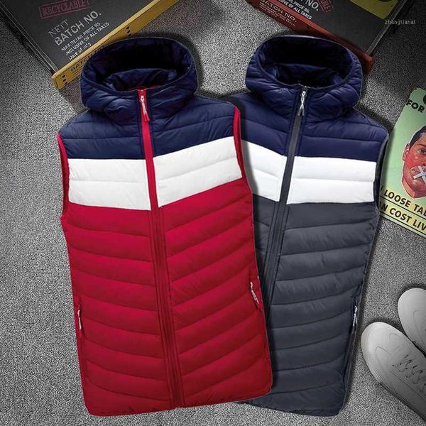 men warm vest hooded jacket men 2020 winter thermal clothing waistcoat vests male casual down jacket outwear puffer coat1, Black;white
men warm vest hooded jacket men 2020 winter thermal clothing waistcoat vests male casual down jacket outwear puffer coat1, Black;white