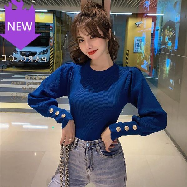 knitted long sleeve women's t knit sweater high street pullovers new autumn and winter elegant sweater female, White;black
knitted long sleeve women's t knit sweater high street pullovers new autumn and winter elegant sweater female, White;black