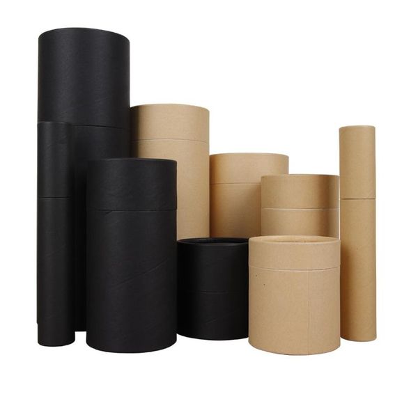 100pcs/lot wholesale black kraft paper tube can wine bottle pencil tube paper painting essential oil
100pcs/lot wholesale black kraft paper tube can wine bottle pencil tube paper painting essential oil
