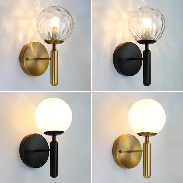 nordic modern wall lamp beside bedroom glass ball led wall lights fixtures wandlamp lighting bathroom mirror stair light
nordic modern wall lamp beside bedroom glass ball led wall lights fixtures wandlamp lighting bathroom mirror stair light