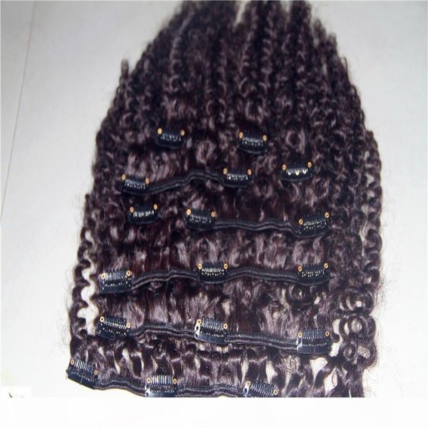 dark brown brazilian curly clip in human hair extension 100g 8-37 inchs hair in clips remy hair 8pc set, Black
dark brown brazilian curly clip in human hair extension 100g 8-37 inchs hair in clips remy hair 8pc set, Black